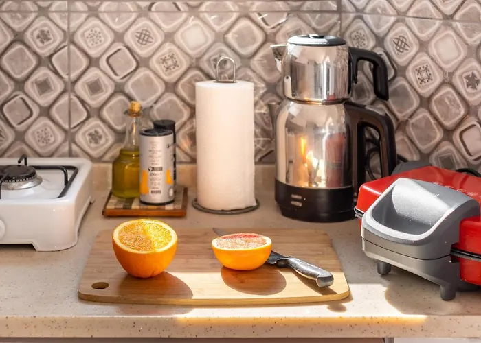 Lägenhet Central, Cozy, 15 Min Walk To The Beach, Fast Wi-fi, Free Parking, 4ppl Bodrum