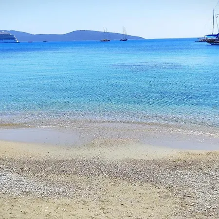 Central, Cozy, 15 Min Walk To The Beach, Fast Wi-fi, Free Parking, 4ppl Apartmán Bodrum